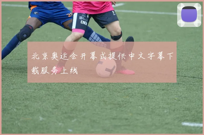 北京奥运会开幕式提供中文字幕下载服务上线